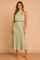 Madelyn | Elegant Women's Draped Midi Dress 4